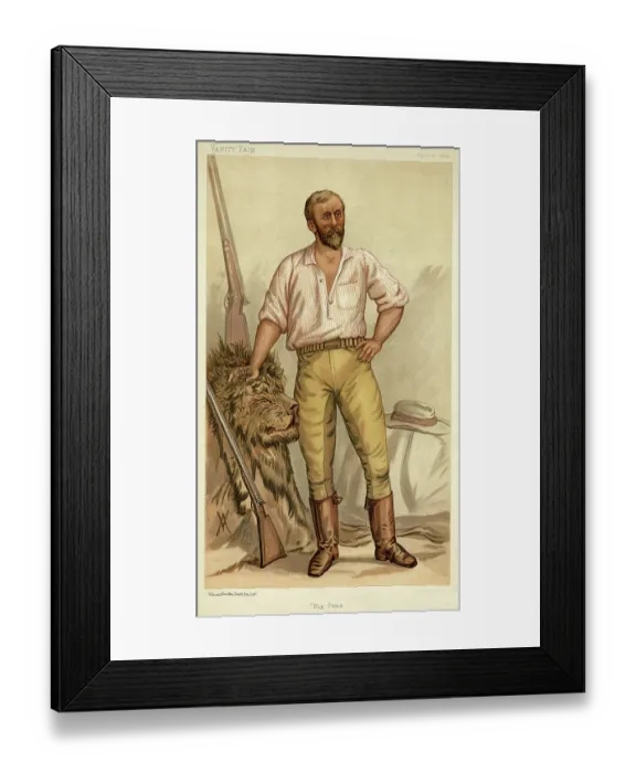 Framed Print : Frederick Couteney Selous - Fair 1894 Framed Print : Frederick Couteney Selous - Fair 1894