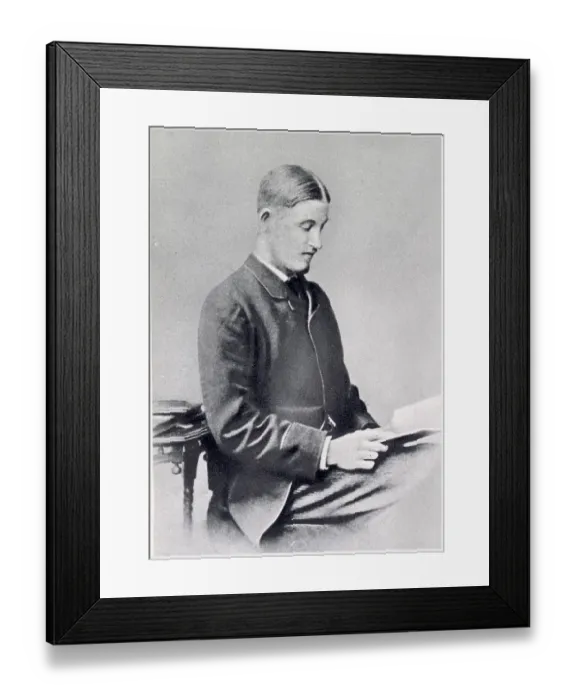 Framed Print : George Bernard Shaw (1856 - 1950), Irish playwright and critic, at twenty-three. Date: 1879
