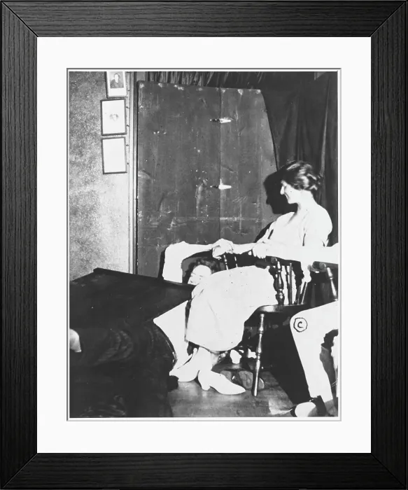 Framed Print : MARGERY AND BIRD Framed Print : MARGERY AND BIRD
