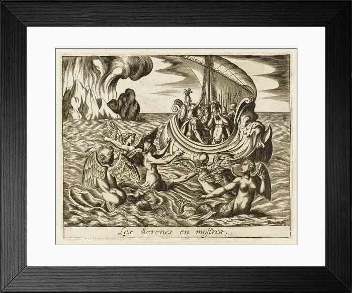 Framed Print : THE SIRENS Framed Print : THE SIRENS