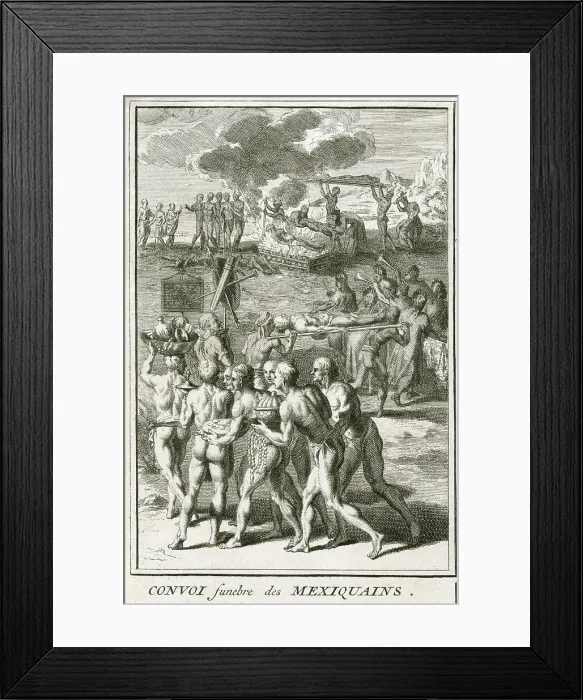 Framed Print : MEXICAN FUNERAL PROCESS Framed Print : MEXICAN FUNERAL PROCESS