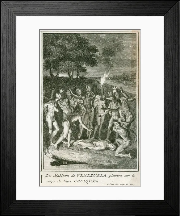 Framed Print : VENEZUELAN MOURNING Framed Print : VENEZUELAN MOURNING
