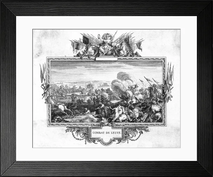 Framed Print : BATTLE OF LUTZEN 1632 Framed Print : BATTLE OF LUTZEN 1632