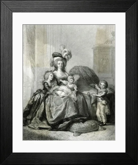 Framed Print : MARIE ANTOINETTE Framed Print : MARIE ANTOINETTE