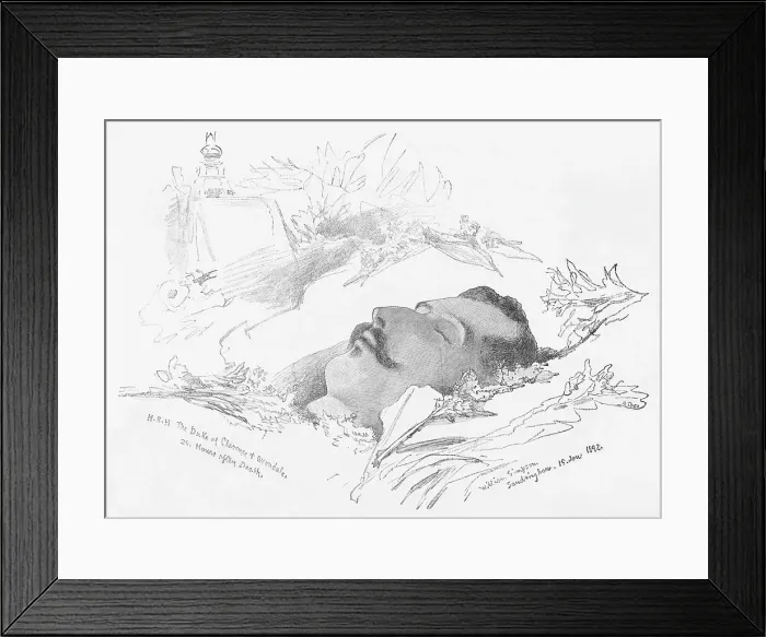 Framed Print : Duke of Clarence Framed Print : Duke of Clarence