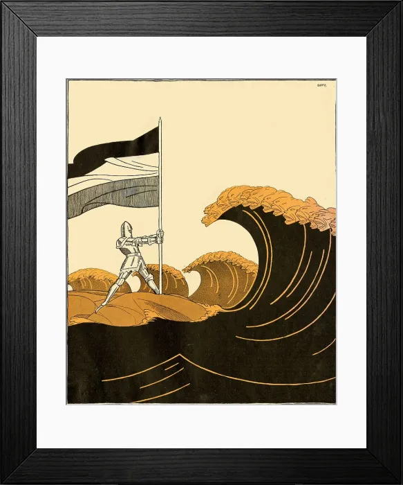 Framed Print : Germany, armed for the fight, defies her foes ! Date: 1914 Framed Print : Germany, armed for the fight, defies her foes ! Date: 1914