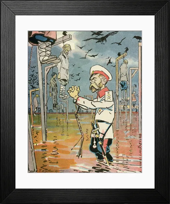 Framed Print : THE CZAR SEEKS RECRUITS Framed Print : THE CZAR SEEKS RECRUITS
