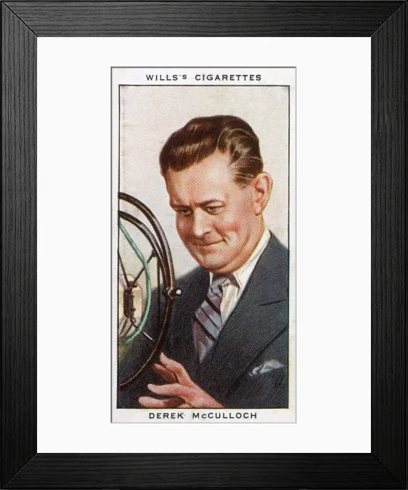 Framed Print : DEREK McCULLOCH Uncle Mac (1897 - 1967), of BBC Children's Hour. Date: circa 1934 Framed Print : DEREK McCULLOCH Uncle Mac (1897 - 1967), of BBC Children's Hour. Date: circa 1934