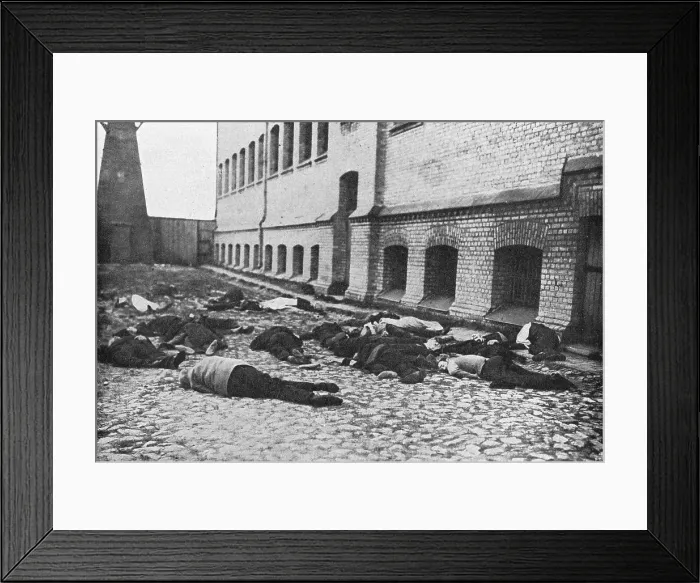 Framed Print : BOLSHEVIK ATROCITIES Framed Print : BOLSHEVIK ATROCITIES