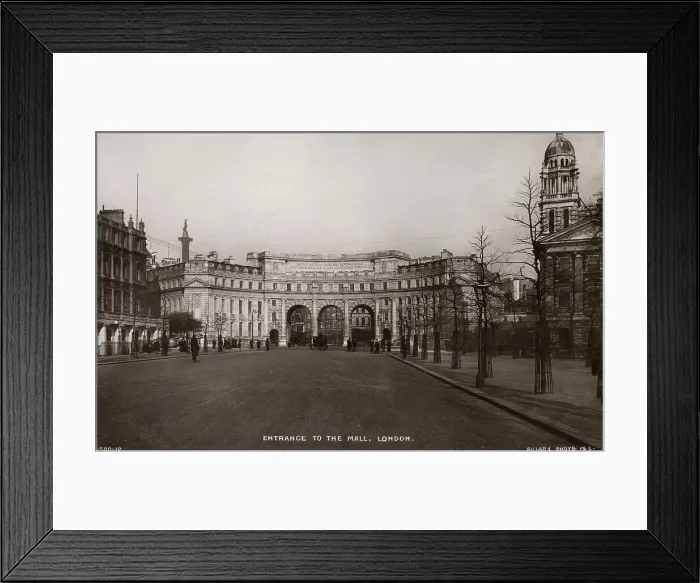 Framed Print : Admiralty Arch: entrance to the Mall Date: 1920s Framed Print : Admiralty Arch: entrance to the Mall Date: 1920s