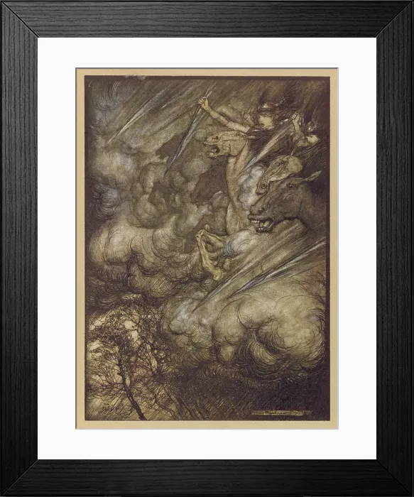 Framed Print : RIDE OF VALKYRIES Framed Print : RIDE OF VALKYRIES