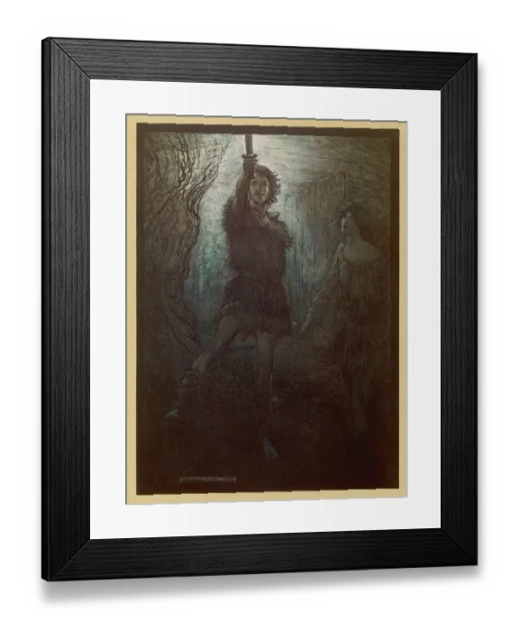 Framed Print : SIEGMUND AND NOTHING Framed Print : SIEGMUND AND NOTHING