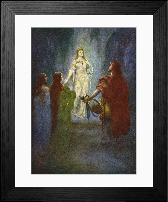 Framed Print : WAGNER, DIE FEEN Framed Print : WAGNER, DIE FEEN