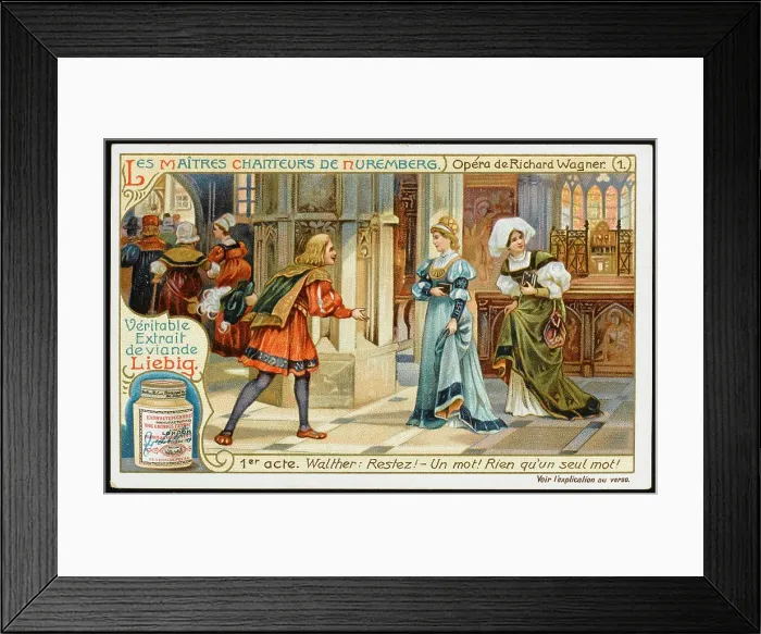 Framed Print : MEISTERSINGER LIEBIG 1 Framed Print : MEISTERSINGER LIEBIG 1