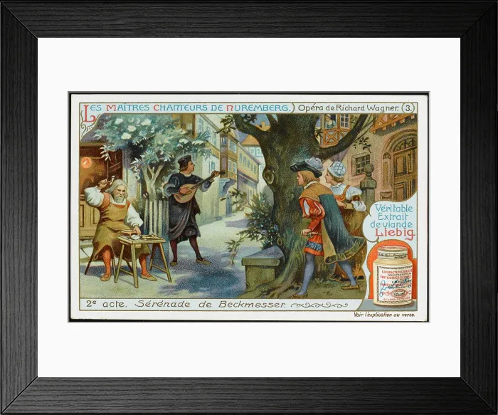Framed Print : MEISTERSINGER LIEBIG 3 Framed Print : MEISTERSINGER LIEBIG 3