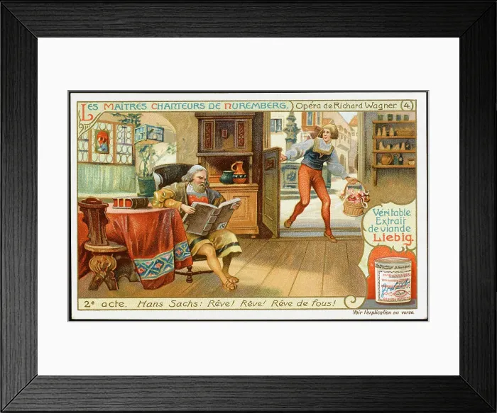 Framed Print : MEISTERSINGER LIEBIG 4 Framed Print : MEISTERSINGER LIEBIG 4