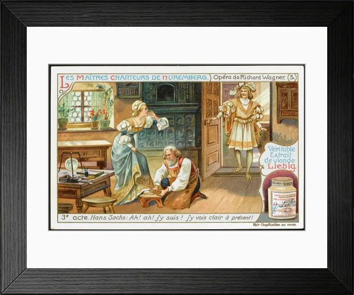 Framed Print : MEISTERSINGER LIEBIG 5 Framed Print : MEISTERSINGER LIEBIG 5