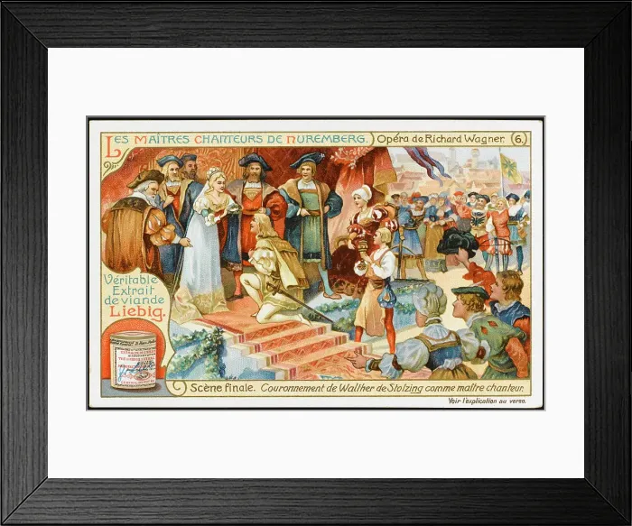 Framed Print : MEISTERSINGER LIEBER 6 Framed Print : MEISTERSINGER LIEBER 6