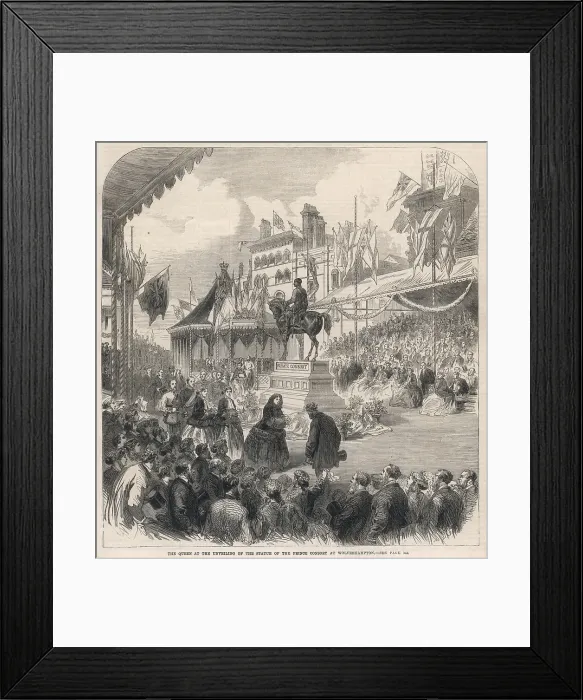 Framed Print : VICTORIA IN WOLVERHAMPTON Framed Print : VICTORIA IN WOLVERHAMPTON