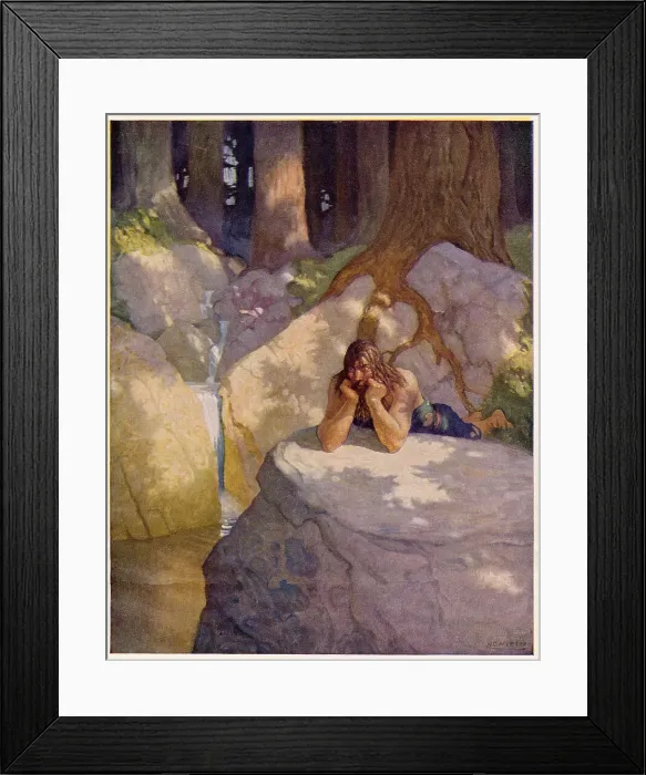 Framed Print : Lancelot Driven Mad Framed Print : Lancelot Driven Mad
