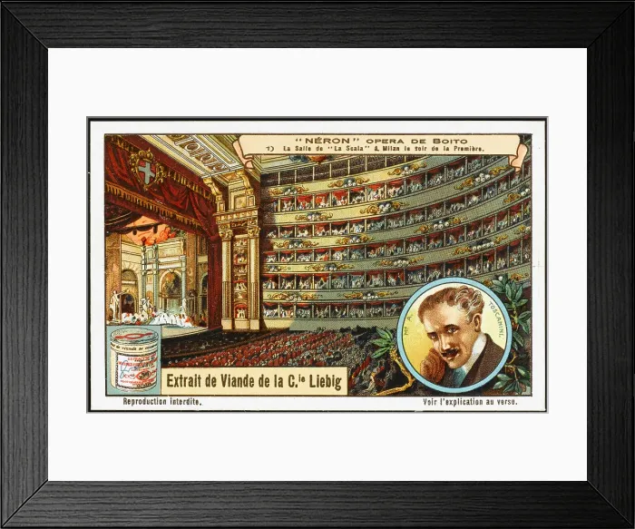 Framed Print : BOITO NERONE LIEBIG 1 Framed Print : BOITO NERONE LIEBIG 1