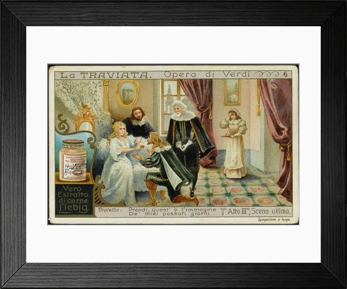 Framed Print : TRAVIATA - LIEBIG - 6 Framed Print : TRAVIATA - LIEBIG - 6