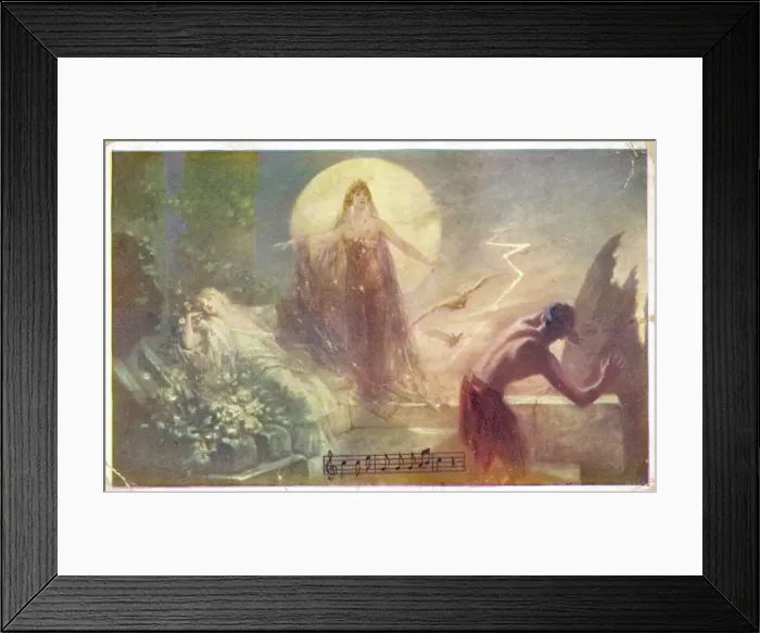 Framed Print : THE QUEEN OF THE NIGHT Framed Print : THE QUEEN OF THE NIGHT
