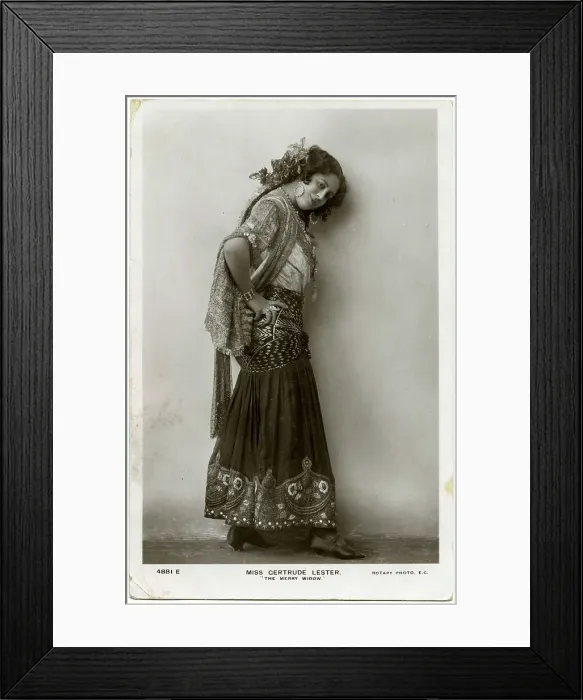 Framed Print : Gertrude Lester