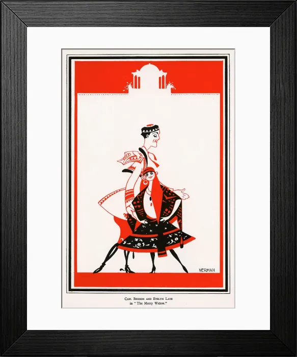 Framed Print : LEHAR, EVELYN LAYE ETC