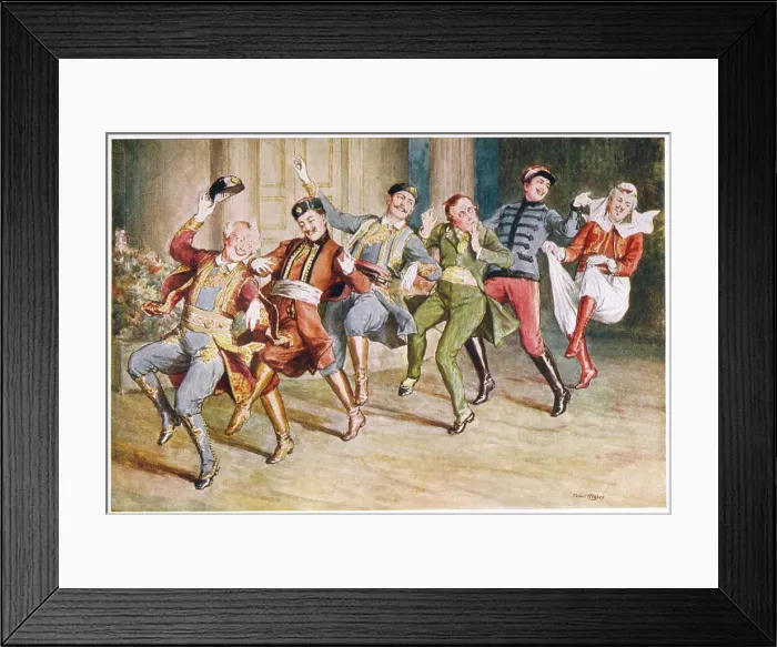 Framed Print : LEHAR / MERRY WIDOW 6 Framed Print : LEHAR / MERRY WIDOW 6