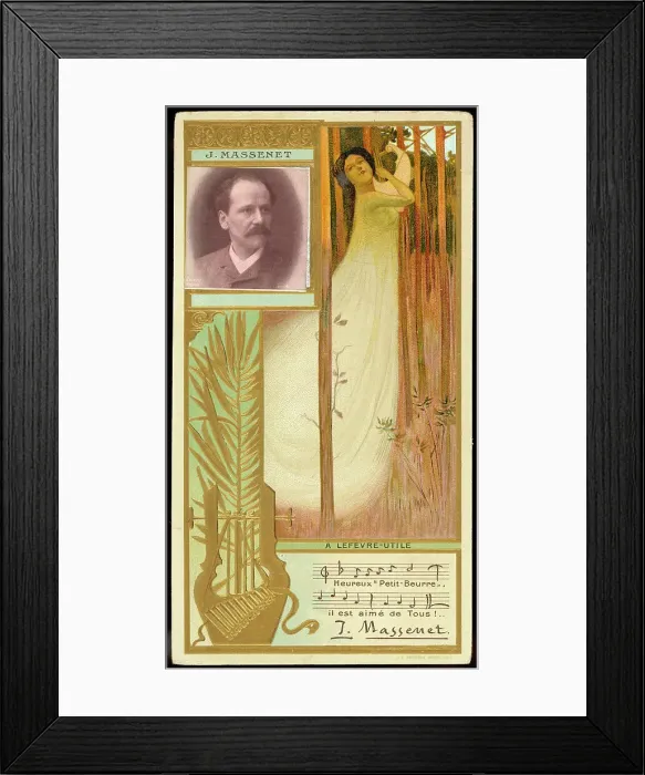 Framed Print : MASSENET / THAIS / CARD Framed Print : MASSENET / THAIS / CARD