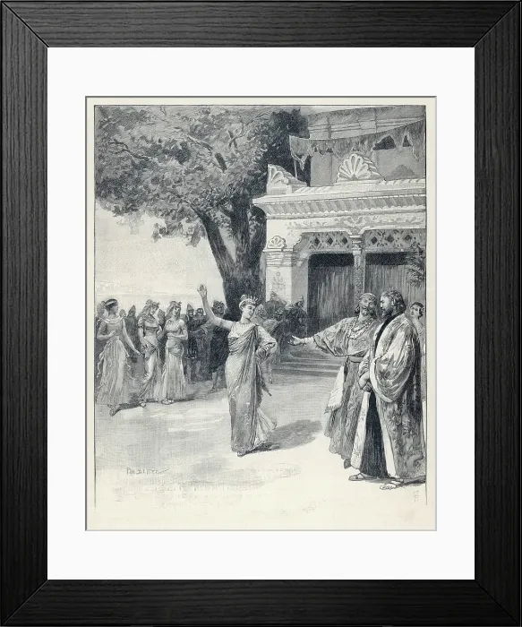 Framed Print : MASSENET / THAIS / SANDERSON Framed Print : MASSENET / THAIS / SANDERSON
