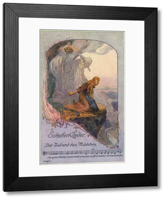 Framed Print : SCHUBERT / DEATH / MAIDEN Framed Print : SCHUBERT / DEATH / MAIDEN