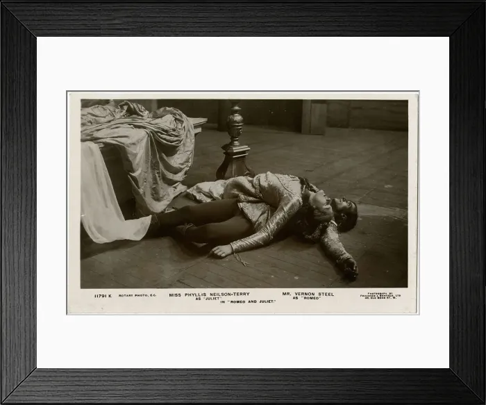 Framed Print : Actress As Juliet Framed Print : Actress As Juliet