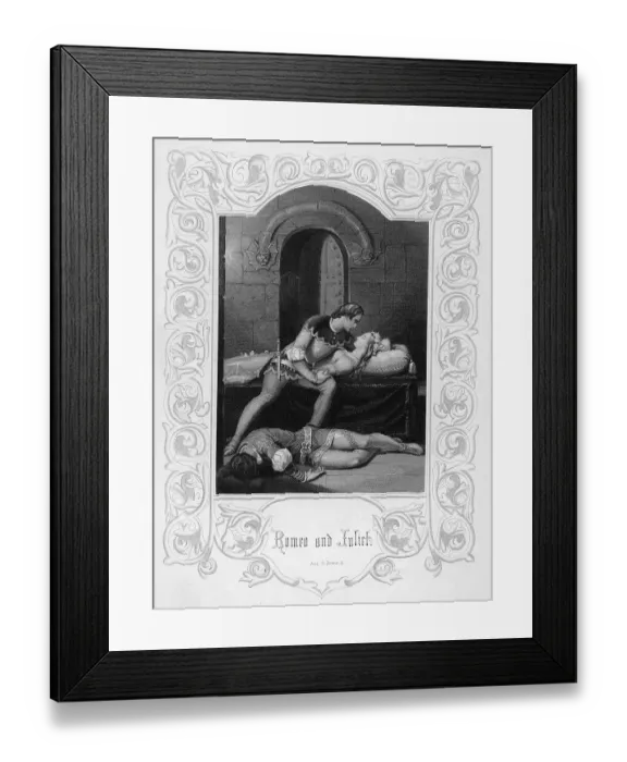 Framed Print : ROMEO & JULIET / DEATH Framed Print : ROMEO & JULIET / DEATH