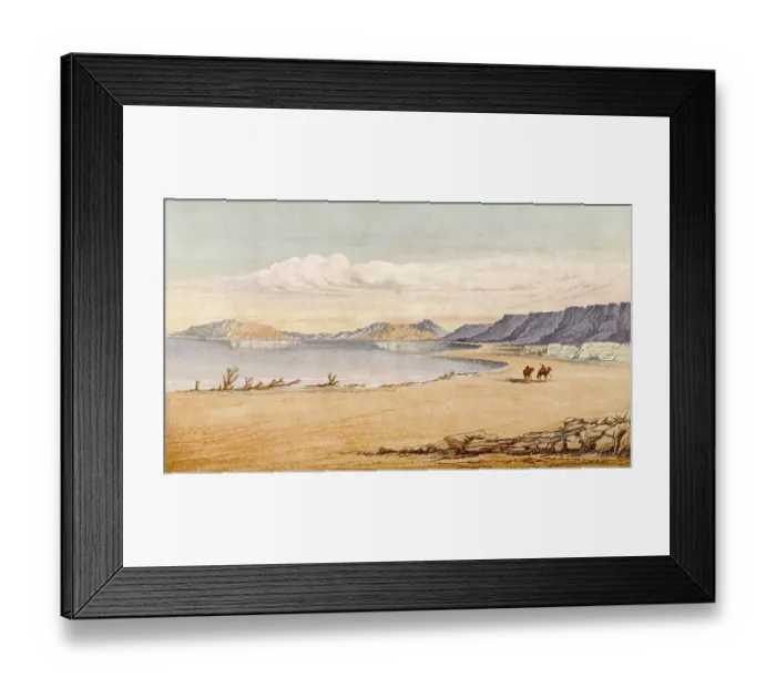Framed Print : ISRAEL / DEAD SEA C1870 Framed Print : ISRAEL / DEAD SEA C1870
