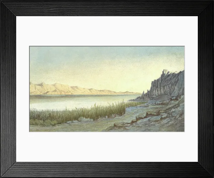 Framed Print : ISRAEL / DEAD SEA C1870 Framed Print : ISRAEL / DEAD SEA C1870
