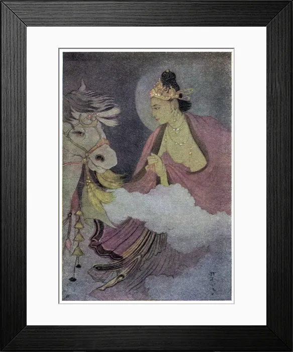 Framed Print : Departure Siddhartha Myth India Buddha Leaves Framed Print : Departure Siddhartha Myth India Buddha Leaves