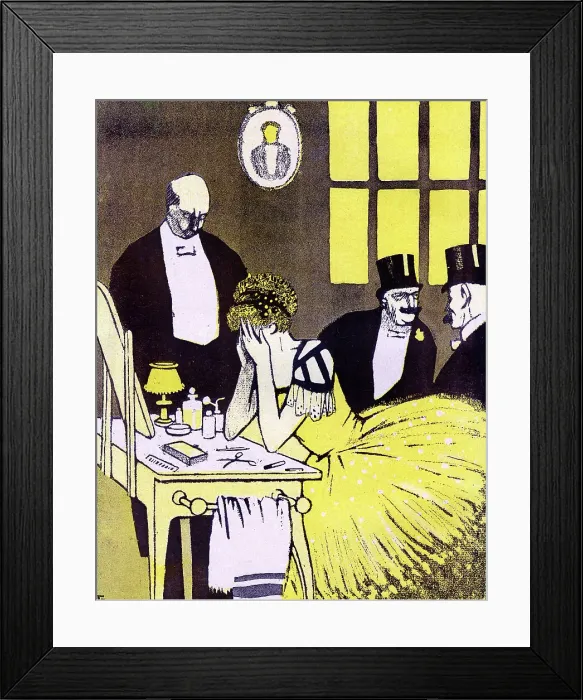 Framed Print : THE SHOW MUST GO ON / 1909 Framed Print : THE SHOW MUST GO ON / 1909