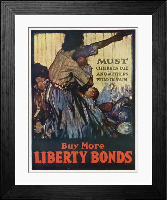 Framed Print : AMERICAN WAR LOAN POSTER Framed Print : AMERICAN WAR LOAN POSTER