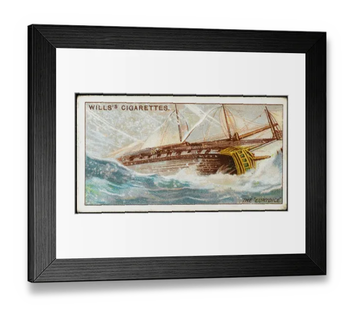 Framed Print : EURYDICE SINKS Framed Print : EURYDICE SINKS