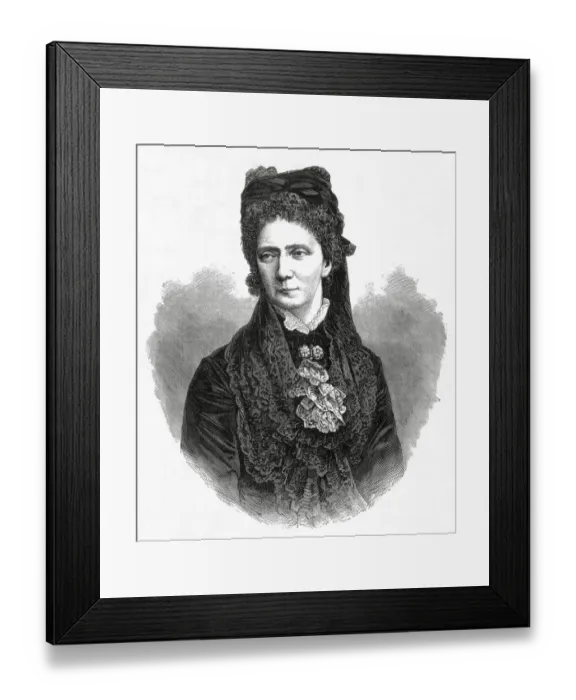 Framed Print : MARIA ALEXANDROVNA (1824 - 1880), married Alexander II in 1841 Framed Print : MARIA ALEXANDROVNA (1824 - 1880), married Alexander II in 1841