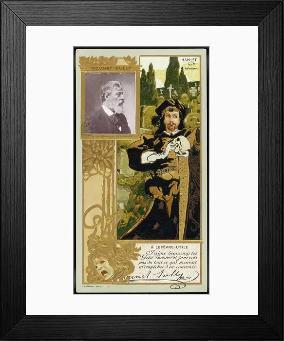Framed Print : MOUNET SULLY HAMLET Framed Print : MOUNET SULLY HAMLET
