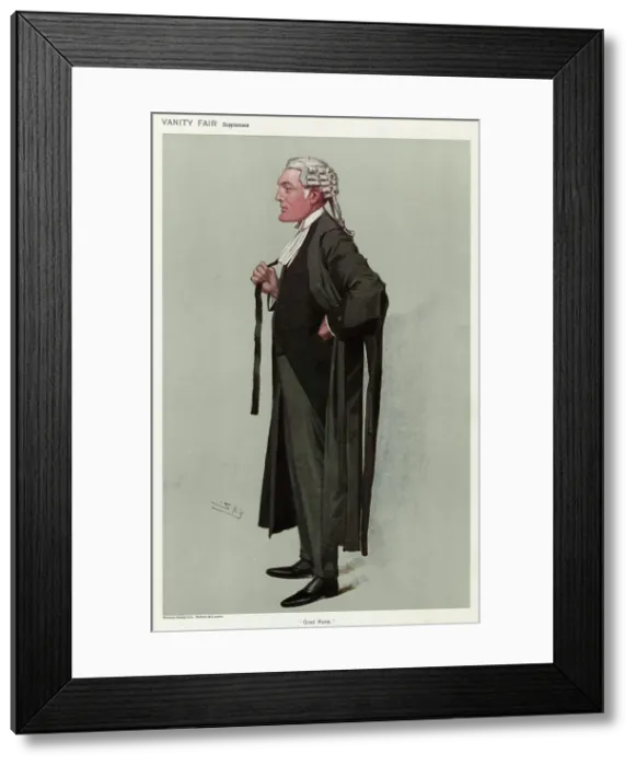 Framed Print : SIR JOHN ELDON BANKES (1854 - 1946), English judge. Date: 1906 Framed Print : SIR JOHN ELDON BANKES (1854 - 1946), English judge. Date: 1906