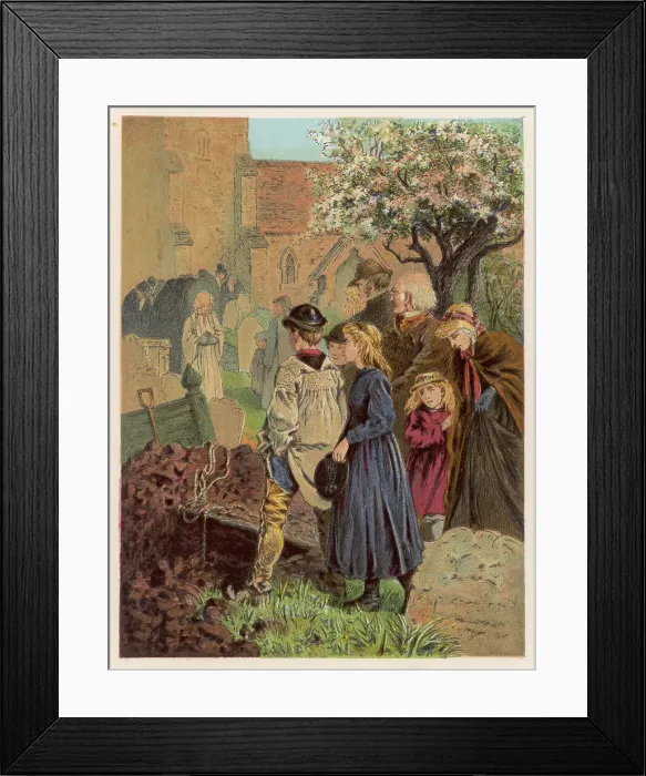 Framed Print : GRAY / ELEGY / CHURCHYARD Framed Print : GRAY / ELEGY / CHURCHYARD