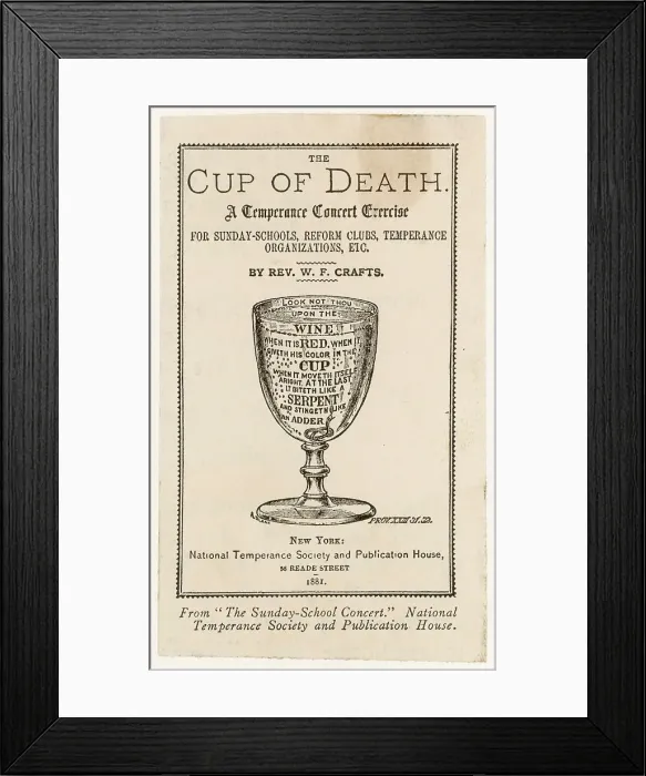 Framed Print : THE CUP OF DEATH 1881 Framed Print : THE CUP OF DEATH 1881