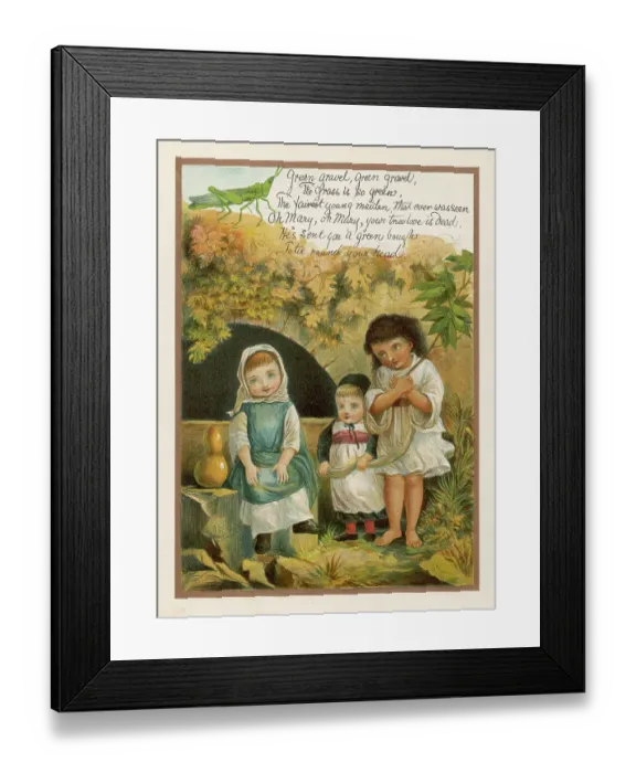 Framed Print : GREEN GRAVEL / BOYLE Framed Print : GREEN GRAVEL / BOYLE