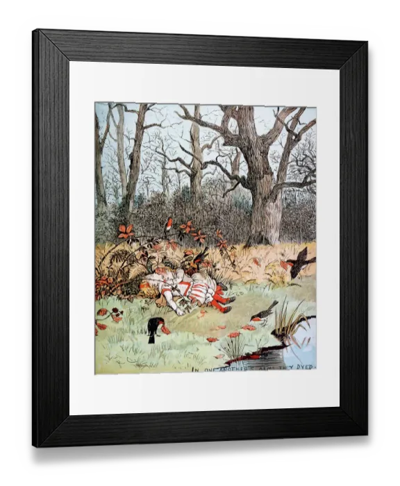 Framed Print : BABES IN WOOD Framed Print : BABES IN WOOD