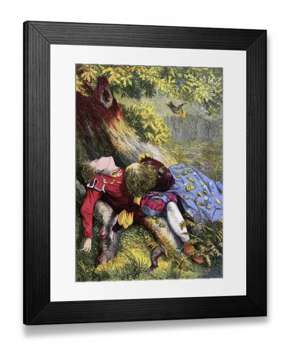 Framed Print : BABES IN WOOD Framed Print : BABES IN WOOD