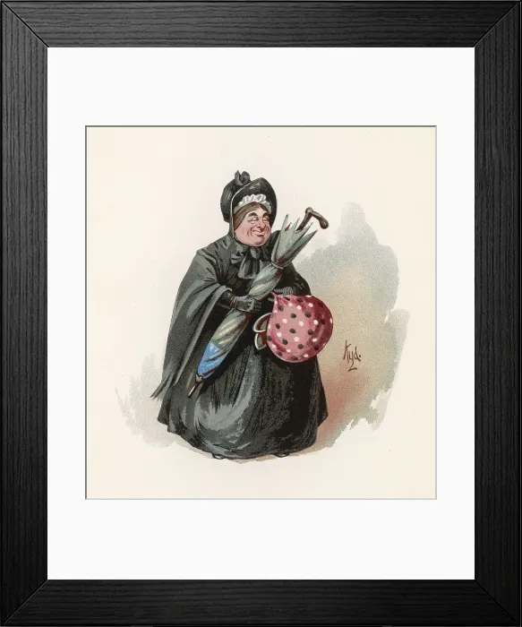 Framed Print : DICKENS / M. CHUZZLEWIT Framed Print : DICKENS / M. CHUZZLEWIT